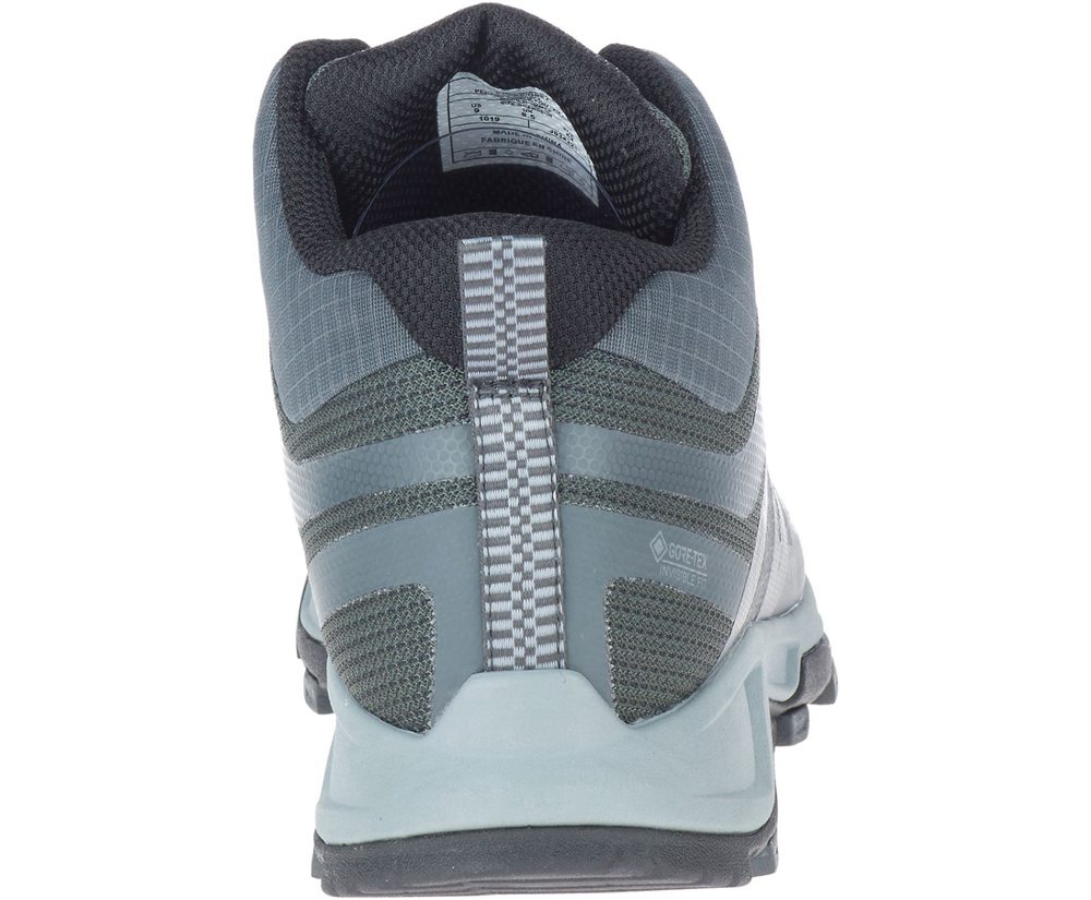 Botas Homem - Merrell Mqm Flex 2 Mid Gore-Tex® - Azul Marinho - SKT513682